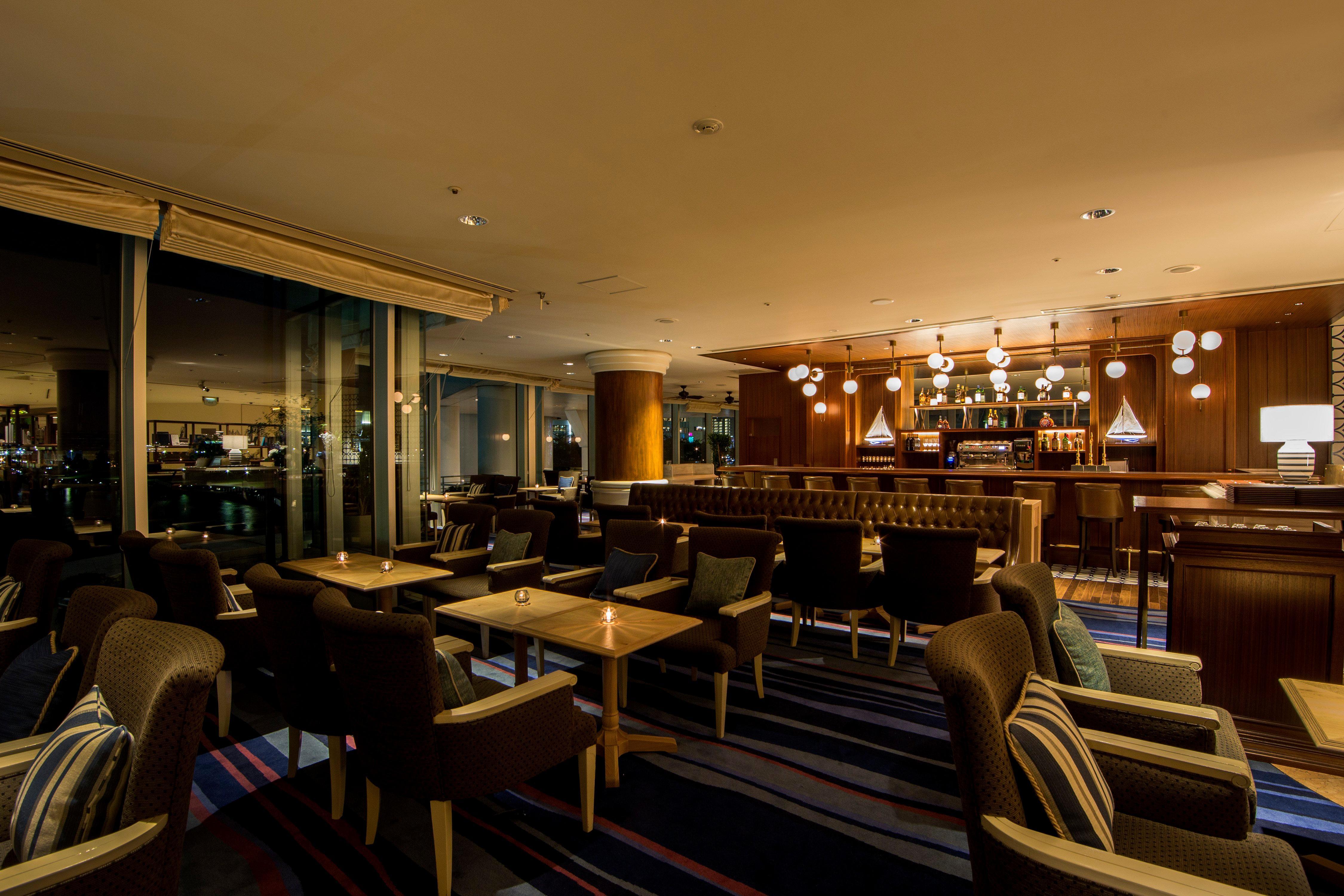 فندق إنتركونتيننتال يوكوهاما غراند يوكوهامَ المظهر الخارجي الصورة The lounge at the hotel