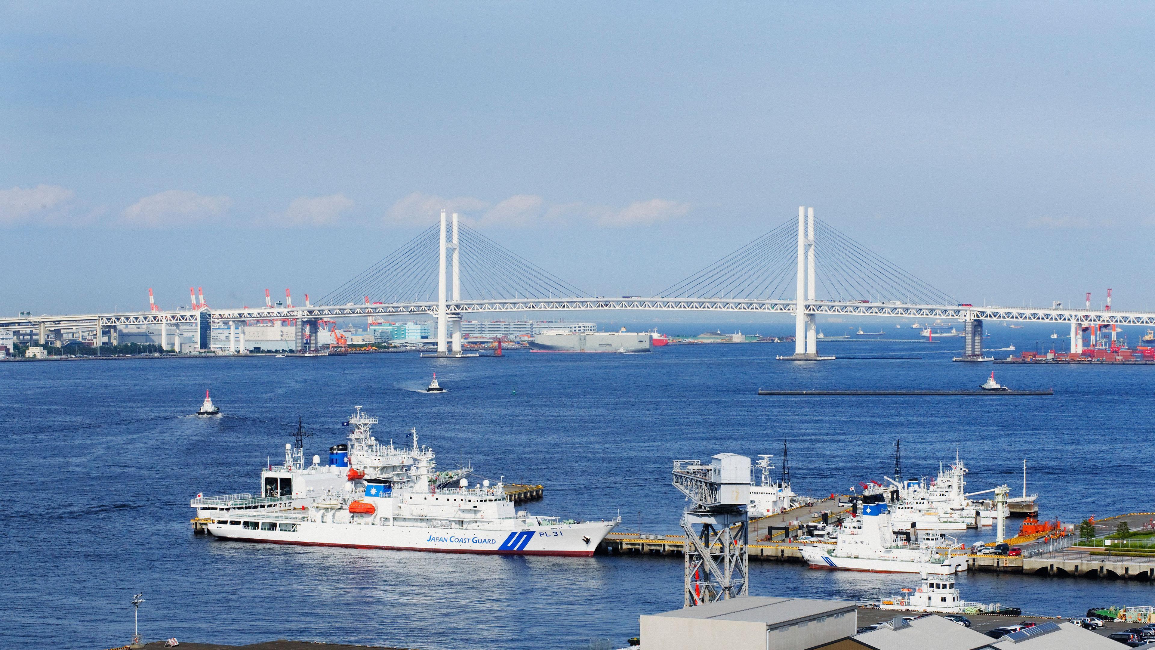فندق إنتركونتيننتال يوكوهاما غراند يوكوهامَ المظهر الخارجي الصورة The port of Nagoya